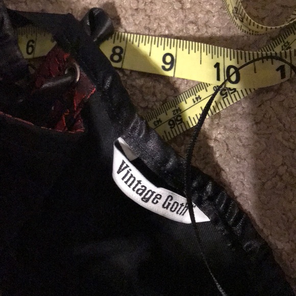 Victorian Renaissance Gothic Corset Bustier Dress - Picture 12 of 12